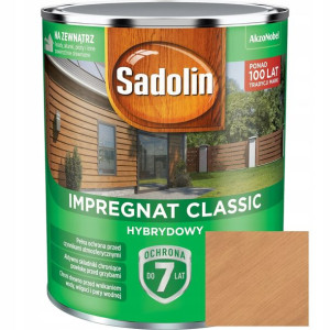 Sadolin Impregnat Clasic Hybrydowy Dąb Jasny 0.75l