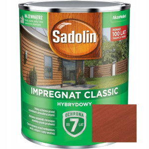 Sadolin Impregnat Classic Szwedzka Czerwień 0.75l