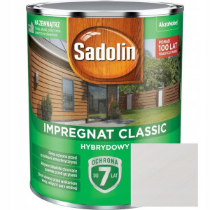 Sadolin Impregnat Classic Biały Kremowy 0.75l