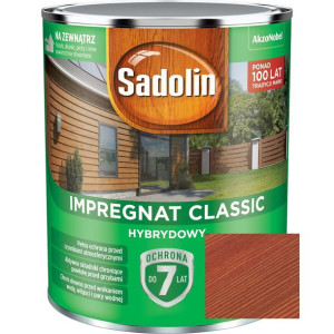 Sadolin Impregnat Classic Hybrydowy Mahoń 0.75l