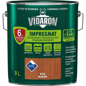 Vidaron Impregnat Powłokotwórczy V24 Mahoń 9l