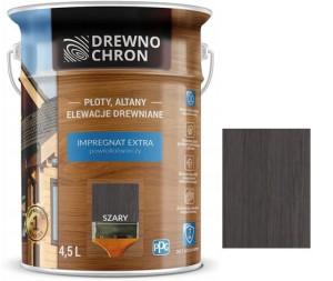 Drewnochron Impregnat Extra Szary 4,5l