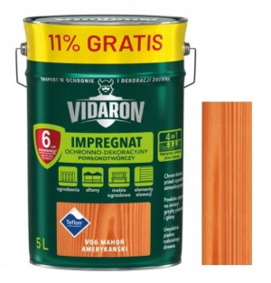 Vidaron Impregnat Powłokotwórczy Mahoń Amer.v06 5l