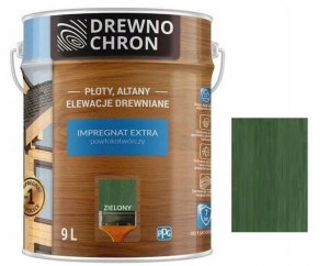 Drewnochron Impregnat Extra Zielony 9l
