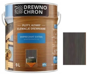 Drewnochron Impregnat Extra Szary 9l