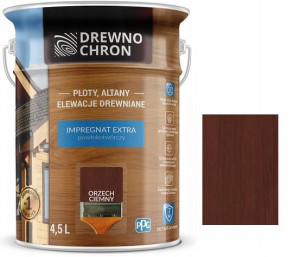 Drewnochron Impregnat Extra Orzech Ciemny 4,5l