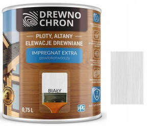 Drewnochron Impregnat Extra Biały 0,75l