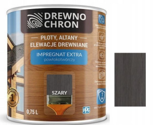 Drewnochron Impregnat Extra Szary 0,75l