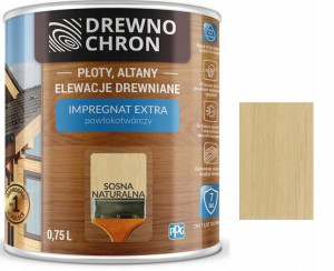 Drewnochron Impregnat Extra Sosna Naturalna 0,75l