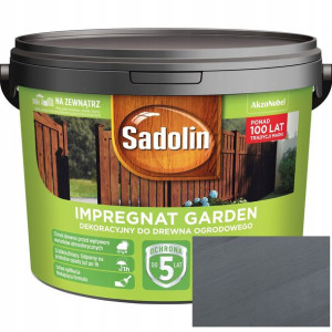 Sadolin Impregnat Dekoracyjny Garden Szary 9l