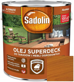 Sadolin Olej Superdeck Do Tarasów Dąb 2,5l