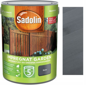 Sadolin Impregnat Dekoracyjny Garden Szary 5l