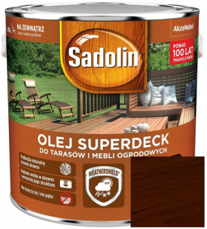 Sadolin Olej Superdeck Do Tarasów Wenge 2,5l