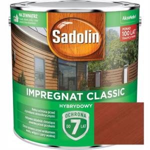 Sadolin Impregnat Classic Szwedzka Czerwień 4,5l