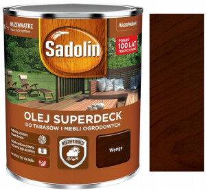 Sadolin Olej Superdeck Do Tarasów Wenge 0,75l