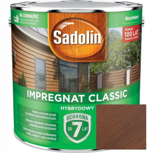 Sadolin Impregnat Classic Hybrydowy Orzech 9l