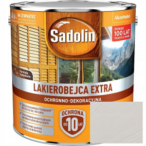Sadolin Extra Lakierobejca Biały Skandynawski 2,5l
