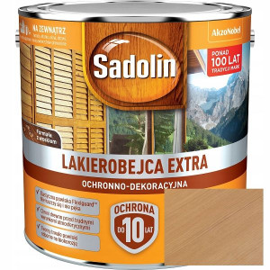 Sadolin Extra Lakierobejca Dąb Jasny 2,5l