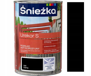 Śnieżka Urekor S Antykorozyjny Czarny 1l