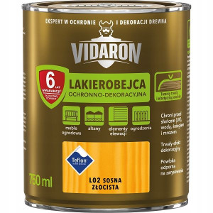 Vidaron lakierobejca L02 sosna złocista 0,75L