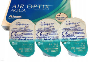 Air Optix Aqua 1szt Soczewki na sztuki Wybrane Moce