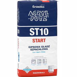 Gładź Szpachlowa Biała Acryl Putz St10 Start 5kg