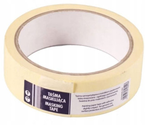 Taśma Maskująca Malarska Żółta 30mmx25m