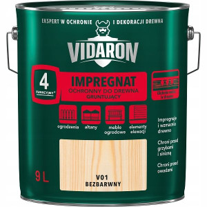 Vidaron Impregnat Gruntujący 9l Bezbarwny V01