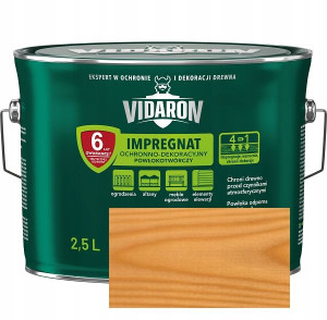 Vidaron Impregnat Do Drewna V04 Orzech Włoski 2,5l