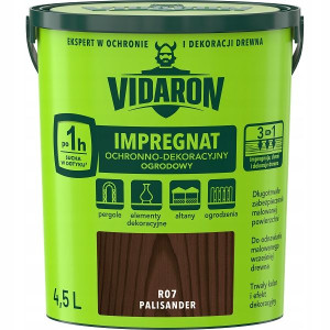 Vidaron Impregnat Ogrodowy 4,5l R07 Palisander