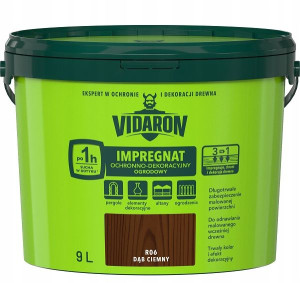 Vidaron Impregnat Ogrodowy 9l R06 Dąb Ciemny