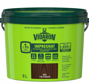 Vidaron Impregnat Ogrodowy 9l R07 Palisander