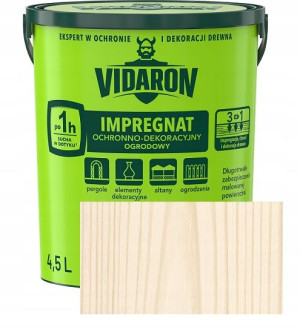 Vidaron Impregnat Ogrodowy 4,5l R01 Dąb Bielony