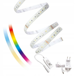 Pasek RGB Led Smart 5m 17W Wifi Kontroler Zasilacz