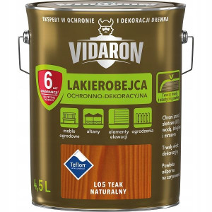 VIDARON LAKIEROBEJCA L05 teak naturalny 4,5L