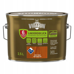 Vidaron lakierobejca L05 teak naturalny 2,5L