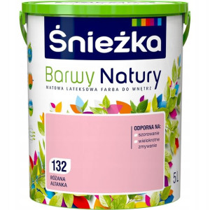 Śnieżka Barwy Natury- Różana Altanka 132 - 5l
