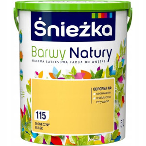 Śnieżka Barwy Natury - Słoneczny Blask - 5l