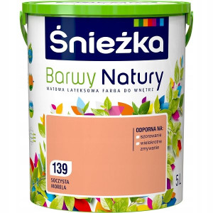 Śnieżka Barwy Natury - Soczysta Morela 139 5l