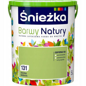 Śnieżka Barwy Natury Zielona Herbata 131 - 5l