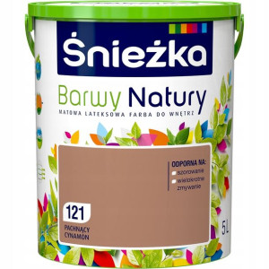 Śnieżka Barwy Natury - Pachnący Cynamon 121 - 5l