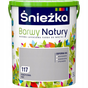 Śnieżka Barwy Natury - Księzycowa Noc 117 - 5l