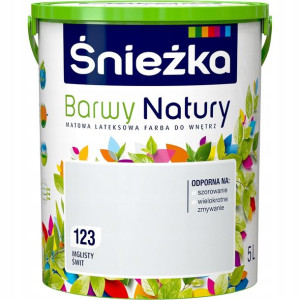 Śnieżka Barwy Natury - Mglisty Świt 123 - 5l