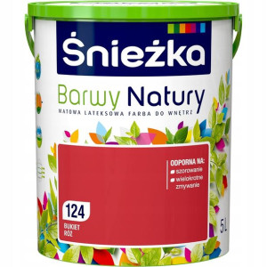 Śnieżka Barwy Natury - Bukiet Róż 124 - 5l