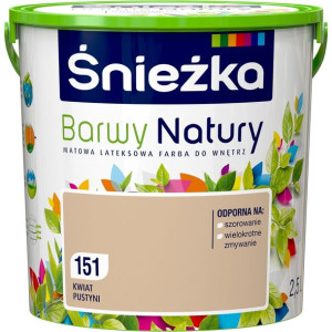 Śnieżka Barwy Natury - Kwiat Pustyni 151- 2,5l
