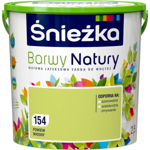 Śnieżka Barwy Natury - Powiew Wiosny 154 - 2,5l