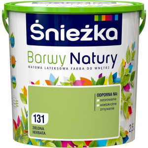Śnieżka Barwy Natury Zielona Herbata 131 - 2,5l