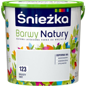 Śnieżka Barwy Natury - Mglisty Świt 123 - 2,5l