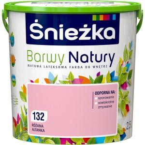 Śnieżka Barwy Natury- Różana Altanka 132 - 2,5l