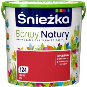 Śnieżka Barwy Natury - Bukiet Róż 124 - 2,5l